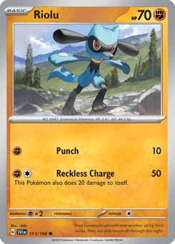 Riolu 113 — Scarlet & Violet