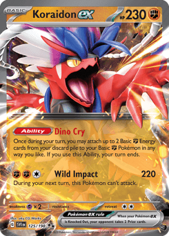 Koraidon ex 125 — Scarlet & Violet