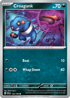 Croagunk 130 — Scarlet & Violet