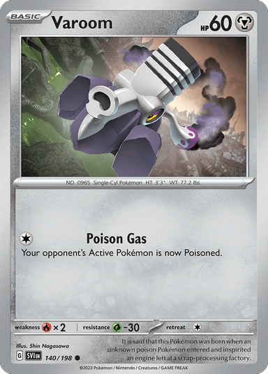 Carta Varoom 140/198 do set Scarlet & Violet — Pokémon TCG | Bynx