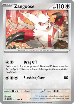 Zangoose 147 — Scarlet & Violet