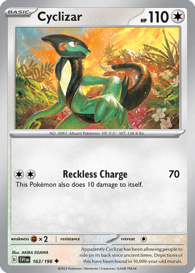 Carta Cyclizar 163/198 do set Scarlet & Violet — Pokémon TCG | Bynx