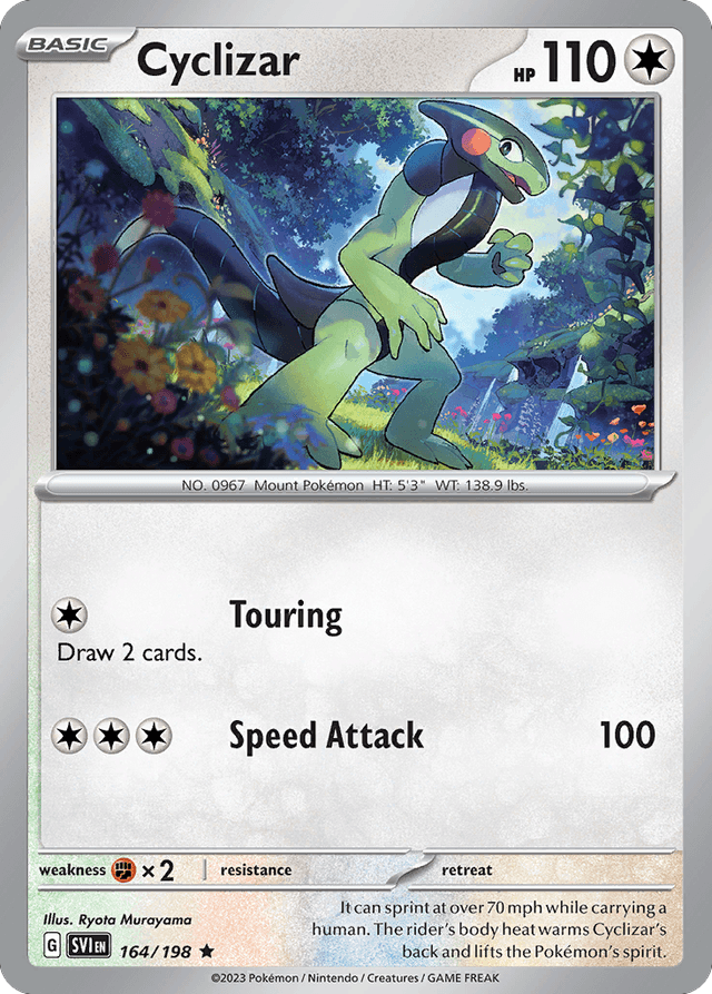 Carta Cyclizar 164/198 do set Scarlet & Violet — Pokémon TCG | Bynx