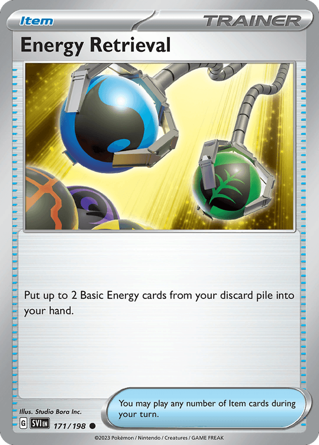 Carta Energy Retrieval 171/198 do set Scarlet & Violet — Pokémon TCG | Bynx
