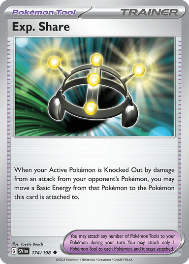 Carta Exp. Share 174/198 do set Scarlet & Violet — Pokémon TCG | Bynx