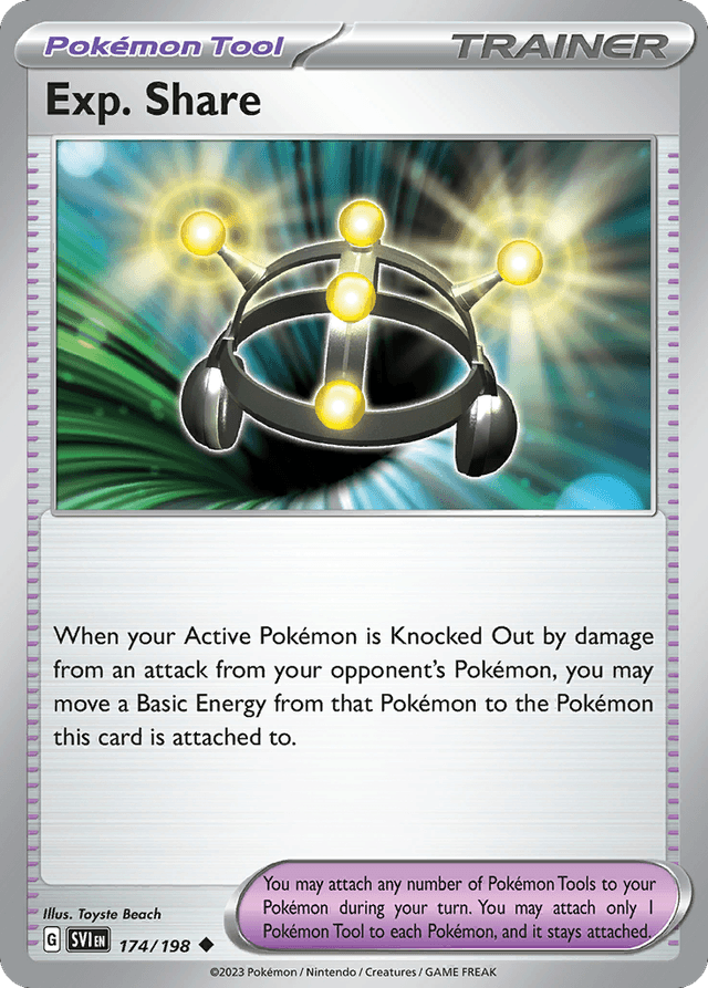 Carta Exp. Share 174/198 do set Scarlet & Violet — Pokémon TCG | Bynx