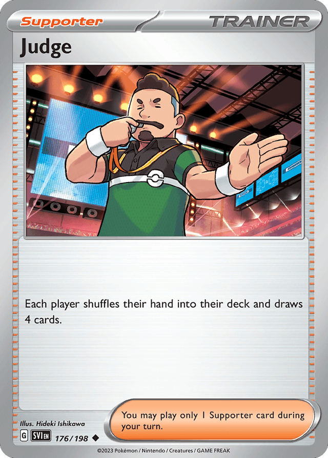 Carta Judge 176/198 do set Scarlet & Violet — Pokémon TCG | Bynx