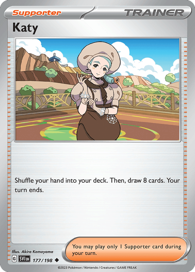 Carta Katy 177/198 do set Scarlet & Violet — Pokémon TCG | Bynx