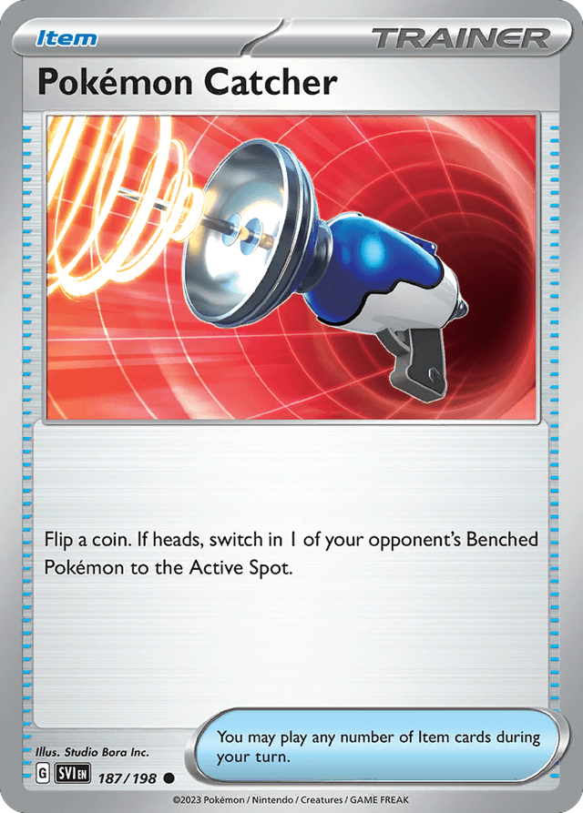 Carta Pokémon Catcher 187/198 do set Scarlet & Violet — Pokémon TCG | Bynx