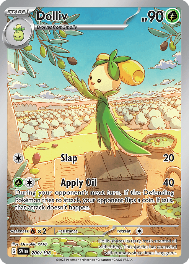Carta Dolliv 200/198 do set Scarlet & Violet — Pokémon TCG | Bynx