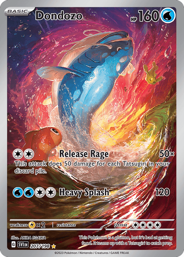 Carta Dondozo 207/198 do set Scarlet & Violet — Pokémon TCG | Bynx