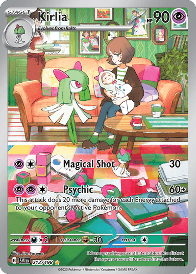 Carta Kirlia 212/198 do set Scarlet & Violet — Pokémon TCG | Bynx