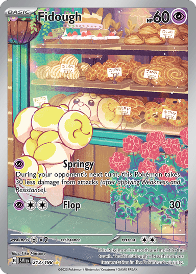 Carta Fidough 213/198 do set Scarlet & Violet — Pokémon TCG | Bynx