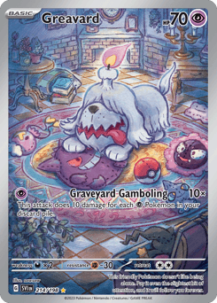 Carta Greavard 214 do set Scarlet & Violet — Pokémon TCG | Bynx