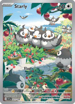 Starly 221 — Scarlet & Violet