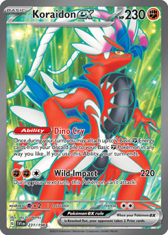 Koraidon ex 231 — Scarlet & Violet