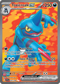 Toxicroak ex 232 — Scarlet & Violet