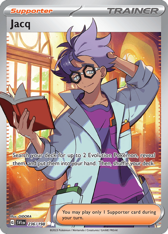 Carta Jacq 236/198 do set Scarlet & Violet — Pokémon TCG | Bynx