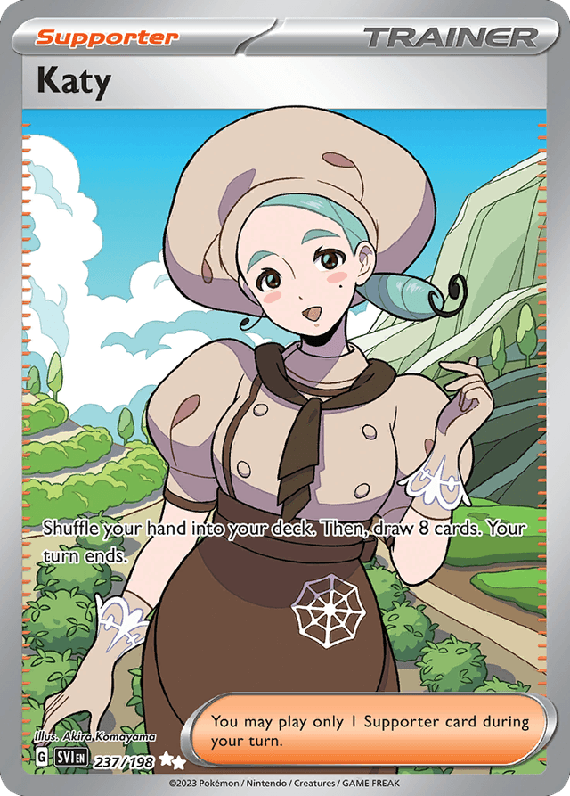 Carta Katy 237/198 do set Scarlet & Violet — Pokémon TCG | Bynx