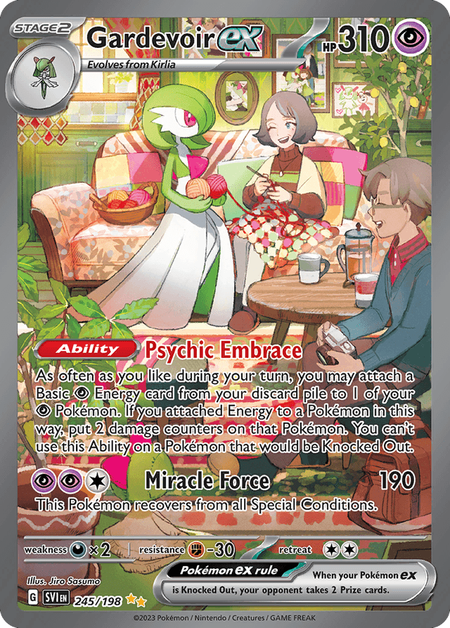 Carta Gardevoir ex 245/198 do set Scarlet & Violet — Pokémon TCG | Bynx