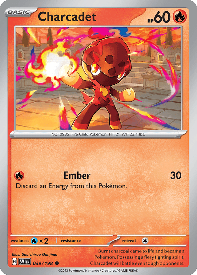 Carta Charcadet 39/198 do set Scarlet & Violet — Pokémon TCG | Bynx