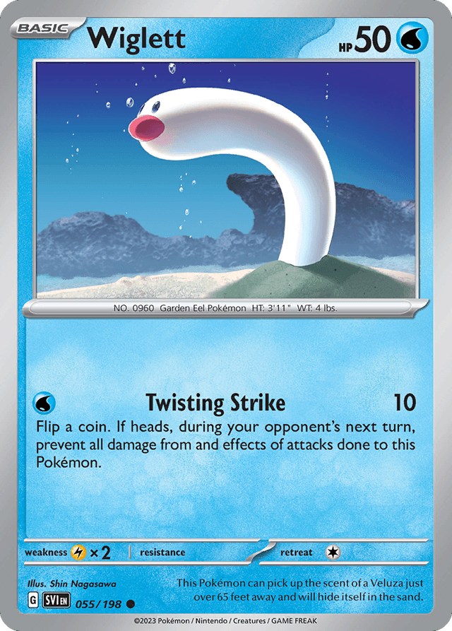 Carta Wiglett 55/198 do set Scarlet & Violet — Pokémon TCG | Bynx