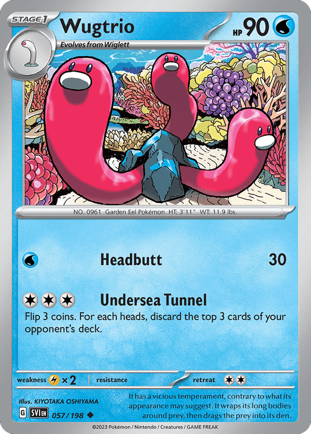 Carta Wugtrio 57/198 do set Scarlet & Violet — Pokémon TCG | Bynx