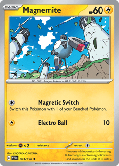 Magnemite 63 — Scarlet & Violet