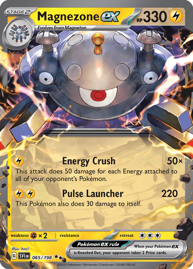 Carta Magnezone ex 65/198 do set Scarlet & Violet — Pokémon TCG | Bynx