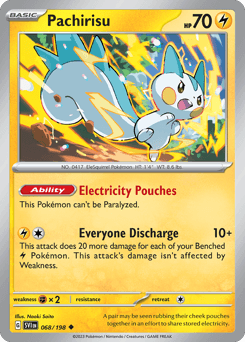 Pachirisu 68 — Scarlet & Violet