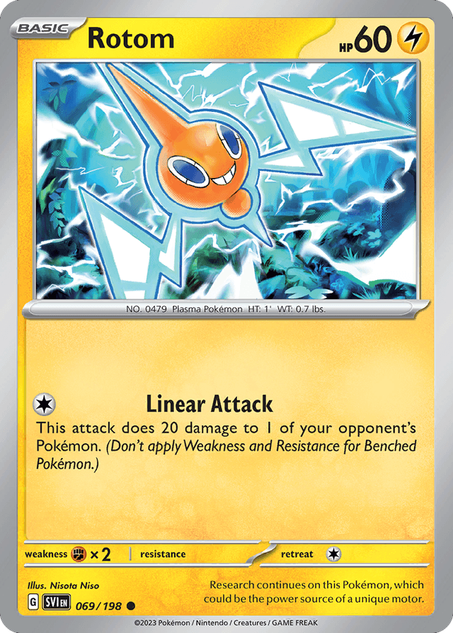 Carta Rotom 69/198 do set Scarlet & Violet — Pokémon TCG | Bynx