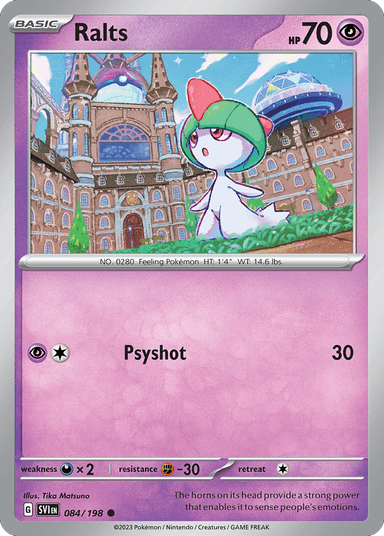 Carta Ralts 84/198 do set Scarlet & Violet — Pokémon TCG | Bynx