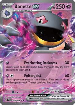 Banette ex 88 — Scarlet & Violet
