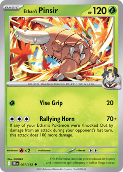 Ethan's Pinsir 1 — Destined Rivals