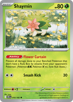 Shaymin 10/182 — Rivais Predestinados