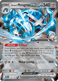 Steven's Metagross ex 145 — Destined Rivals
