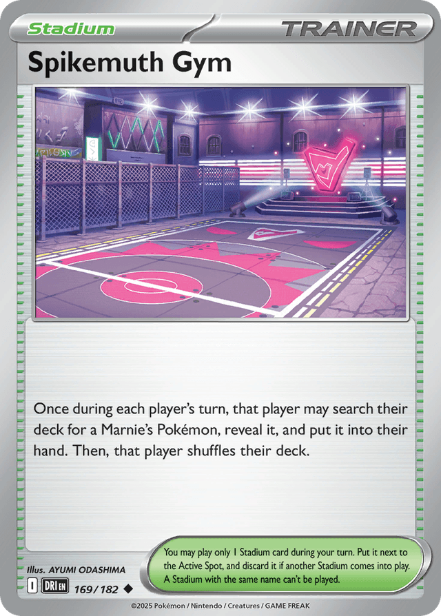 Carta Spikemuth Gym 169/182 do set Destined Rivals — Pokémon TCG | Bynx