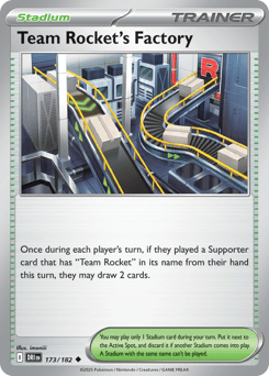 Team Rocket's Factory 173/182 — Rivais Predestinados