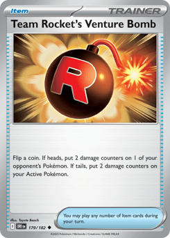 Team Rocket's Venture Bomb 179/182 — Rivais Predestinados