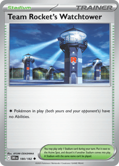 Team Rocket's Watchtower 180/182 — Rivais Predestinados