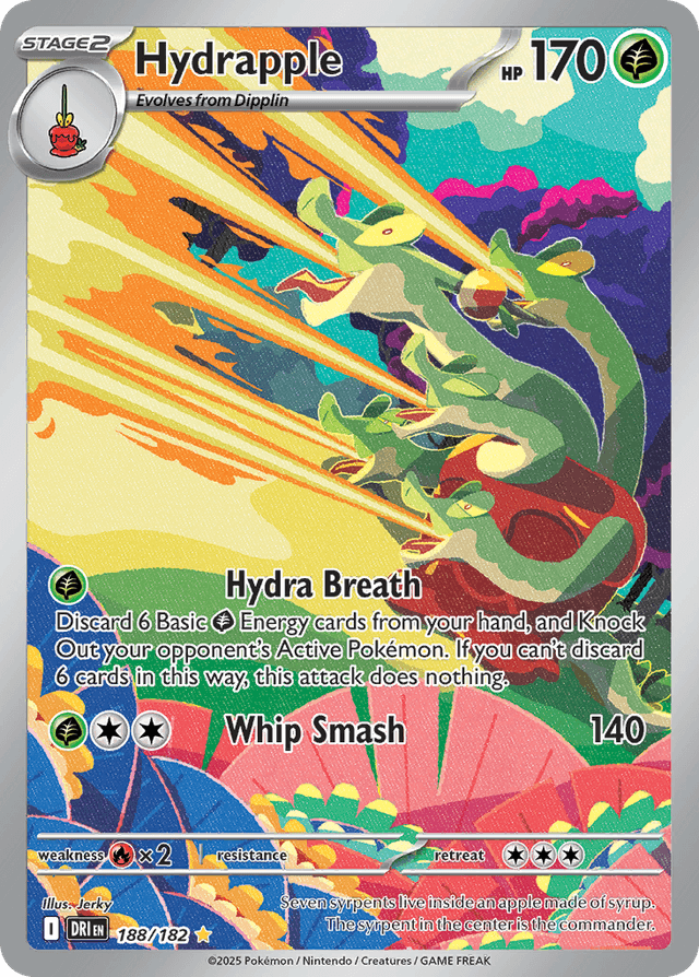 Carta Hydrapple 188/182 do set Destined Rivals — Pokémon TCG | Bynx