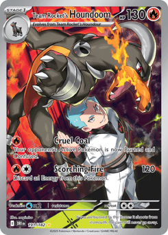 Team Rocket's Houndoom 191/182 — Rivais Predestinados