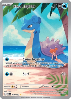 Misty's Lapras 194/182 — Rivais Predestinados