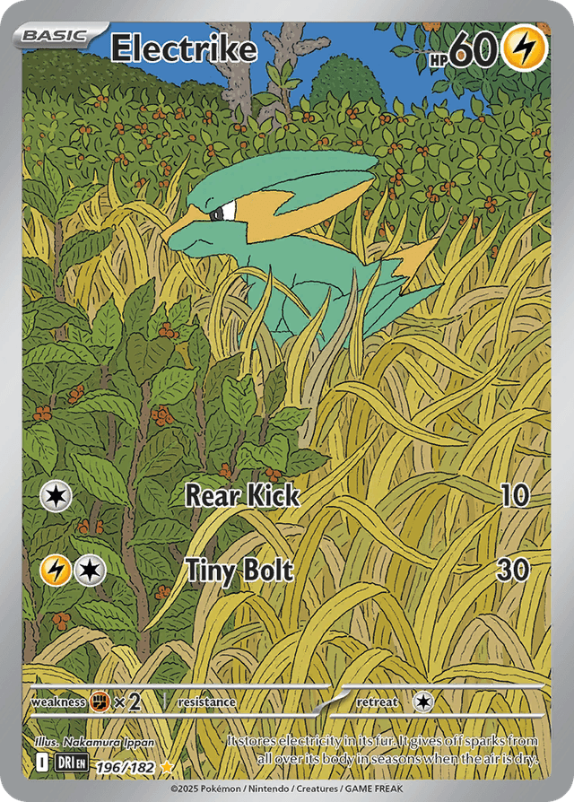 Carta Electrike 196/182 do set Destined Rivals — Pokémon TCG | Bynx