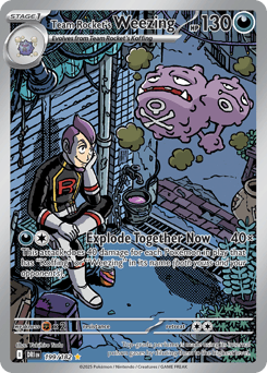 Team Rocket's Weezing 199/182 — Rivais Predestinados