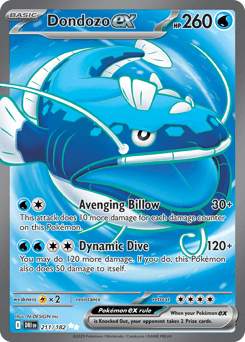 Dondozo ex 211/182 — Rivais Predestinados