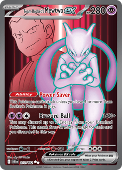 Team Rocket's Mewtwo ex 213 — Destined Rivals