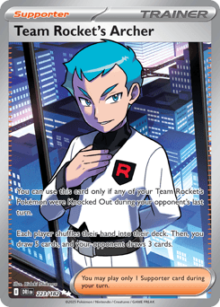 Team Rocket's Archer 223/182 — Rivais Predestinados