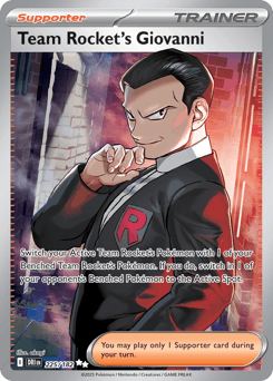 Team Rocket's Giovanni 225/182 — Rivais Predestinados