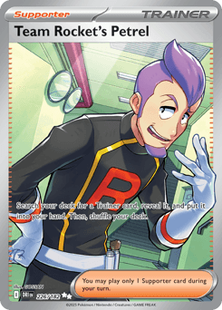 Team Rocket's Petrel 226/182 — Rivais Predestinados